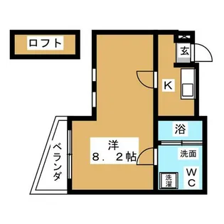 カーサ クイント【4階】の間取り