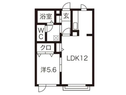 フォーシス中の島2【2階】の間取り