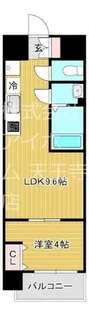 AND TERRACE 文の里【7階】の間取り