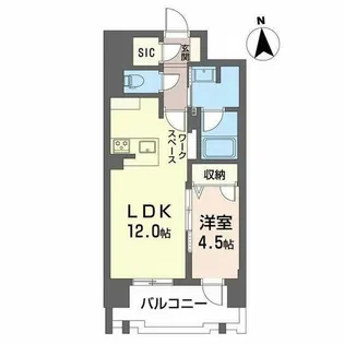 OXION太閤通【9階】の間取り