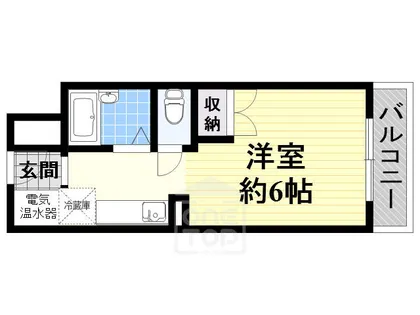 スチューデントパレス茨木【3階】の間取り