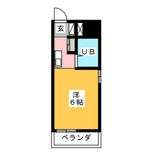 プレスイン旗屋【4階】の間取り