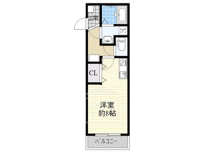 アビタシオン【1階】の間取り