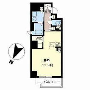 パラッツォロッサ【0502号室】の間取り