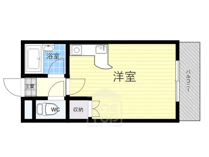 ビスタ千里丘5【2階】の間取り