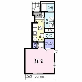 シャイン【1階】の間取り
