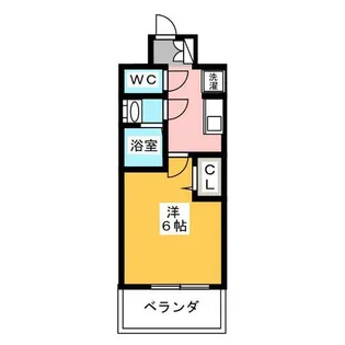 プレサンスSAKAEフロント【13階】の間取り