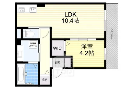 ボナール庄【3階】の間取り