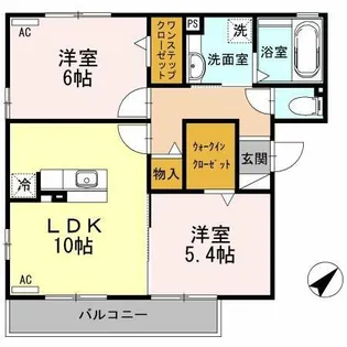 コンフォート【3階】の間取り