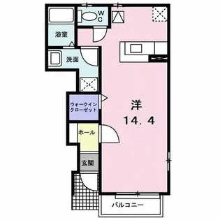 T&Mカーサ【1階】の間取り
