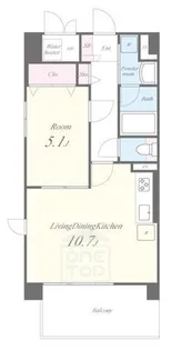 セリーゼウエスト【5階】の間取り