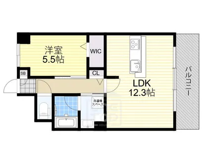 LUO MAROON【3階】の間取り