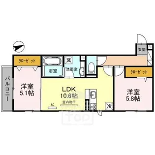 Grand Sophia【2階】の間取り