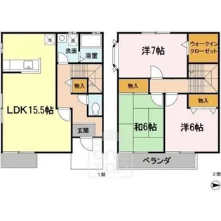 レジデンスK【1階】の間取り