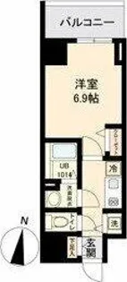 M-Luxe丸の内【2階】の間取り