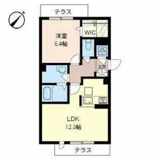 Forte Ferio【1階】の間取り