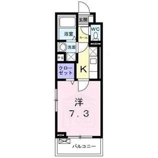 サニーレジデンス茨木【5階】の間取り