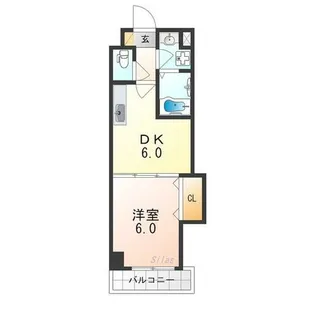 エクセルコート【2階】の間取り