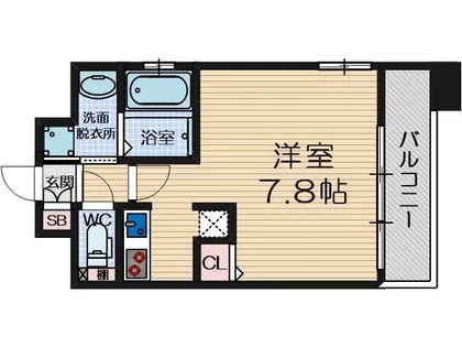 アーバンウェル茨木【7階】の間取り