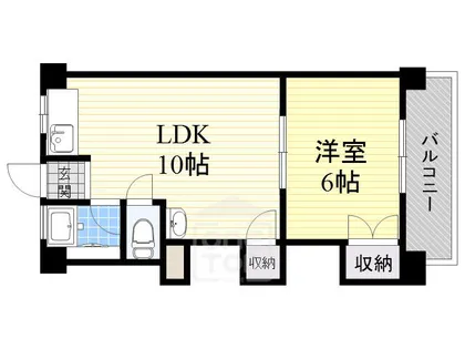 第一大森マンション【1階】の間取り