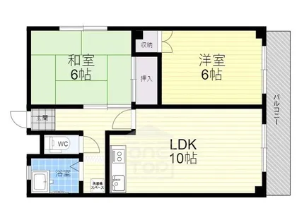 前田マンション【1階】の間取り