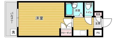 リファレンス北方Ⅰ【6階】の間取り