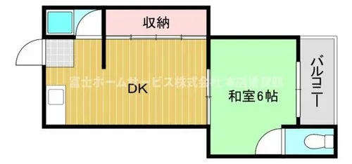 グローリーあびこ【105号室】の間取り