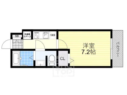 エスポアールB棟【1階】の間取り