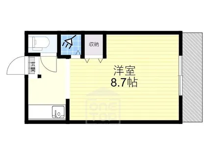 プレザント総持寺【4階】の間取り