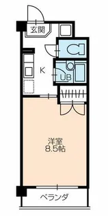 ジナ東海II【205号室】の間取り