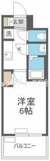プレサンス桜川グロワール【2階】の間取り