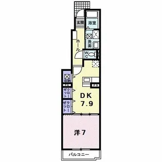 パーク・イーストⅡ【1階】の間取り