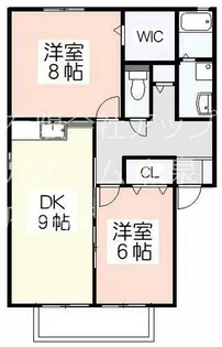 モアエクレール【B号室】の間取り