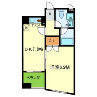 ルミエール北大路【3階】の間取り