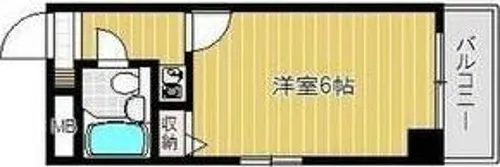 アクエルド大淀【7階】の間取り