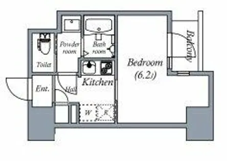 ArtizA森ノ宮D.C.【2階】の間取り