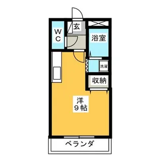 プラムV2【2階】の間取り
