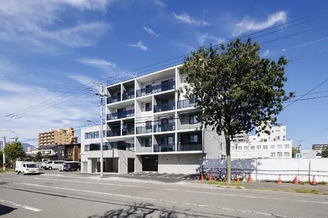 北海道札幌市中央区北八条西20丁目【マンション】の外観