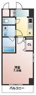 Kスマート小牧【6階】の間取り