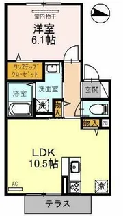 プラムツリー【1階】の間取り