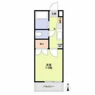 鏡石ハウス【1階】の間取り