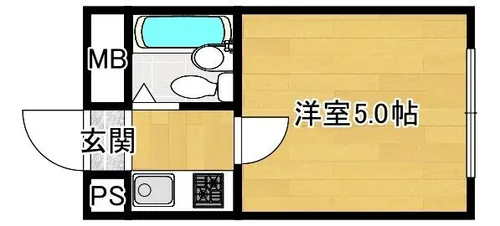 Bulk court バルクコート【3階】の間取り