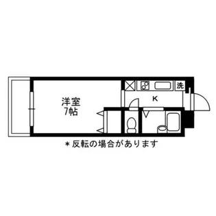 ヴァン・デ・エピ【1階】の間取り