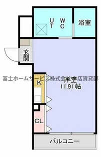 北花田町エヌエム・キャトフ【3階】の間取り