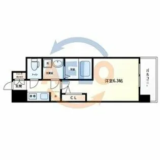 S-RESIDENCE城東SEVER【10階】の間取り
