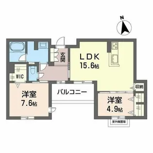 ル ドール 阿倍野【3階】の間取り
