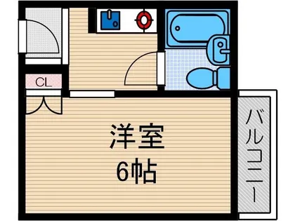 ビスタ千里丘Ⅲ【203号室】の間取り