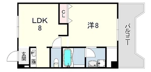 コンフォートメイアイ2【1階】の間取り
