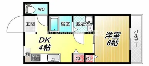 大宮マンション【2階】の間取り