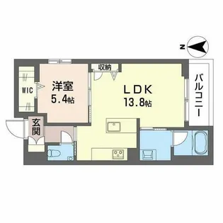 Laulea【2階】の間取り